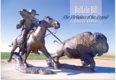 Buffalo Bill Sculpture, Oakley, KS